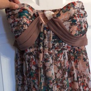 Gorgeous maxi floral  watercolor  dress